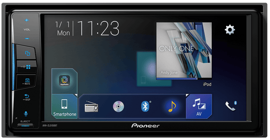 Pioneer AVH-Z5150BT 7" Carplay/AndroidAuto Double Din Radio