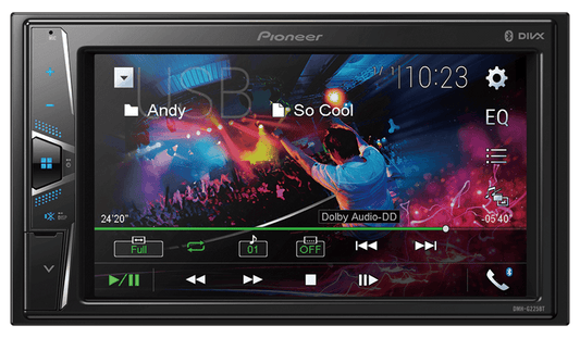 Pioneer DMH-G225BT Double Din Radio