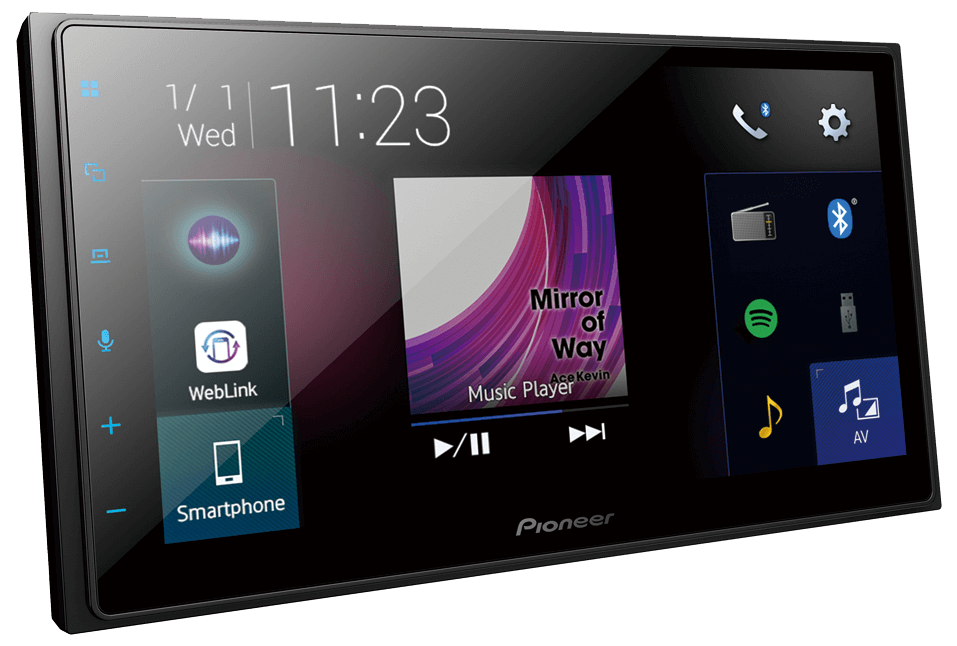 Pioneer DMH-Z5350BT 6.8" Carplay/Android Auto Double Din Radio