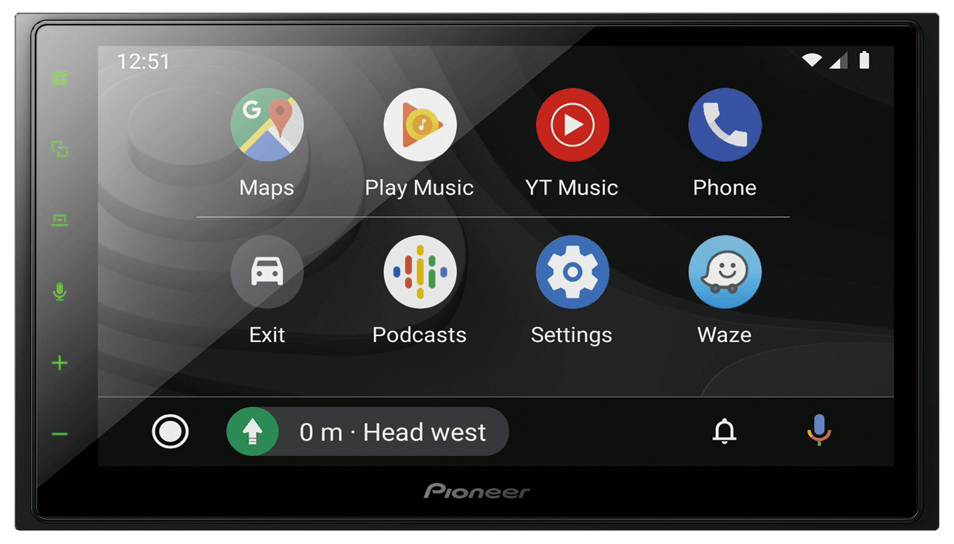 Pioneer DMH-Z5350BT 6.8" Carplay/Android Auto Double Din Radio