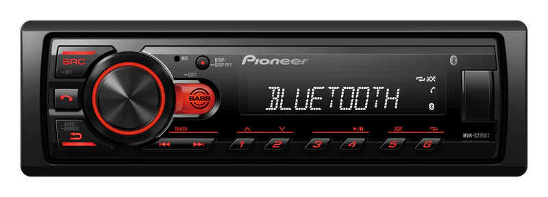 Pioneer MVH-S235BT Single Din Radio