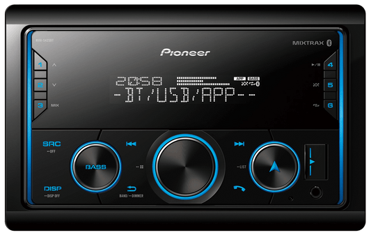 Pioneer MVH-S425BT Bluetooth/USB/AUX/FM Double Din Media Player
