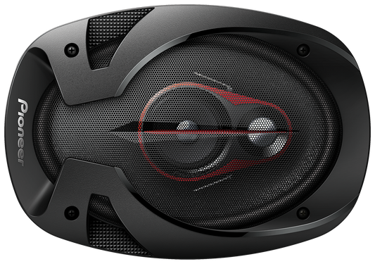 Pioneer TS-R6951S 6X9" 400W 3-Way Speakers