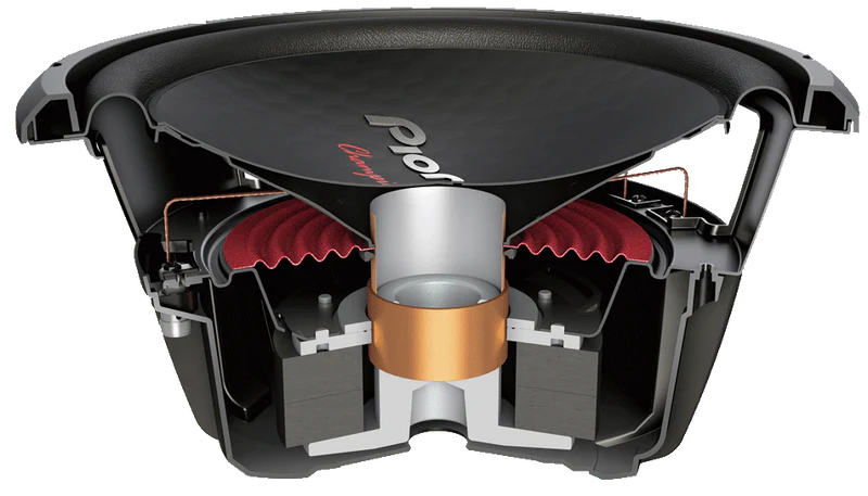 Pioneer TS-W312D4 12" 1600W DVC Subwoofer