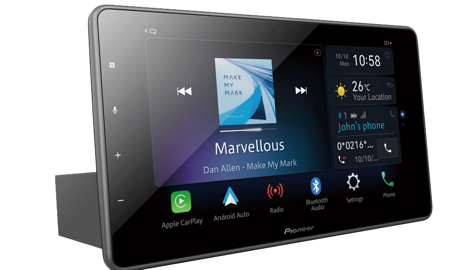 Pioneer DMH-ZF8550BT 9" Carplay/AndroidAuto Floating Single Din Radio