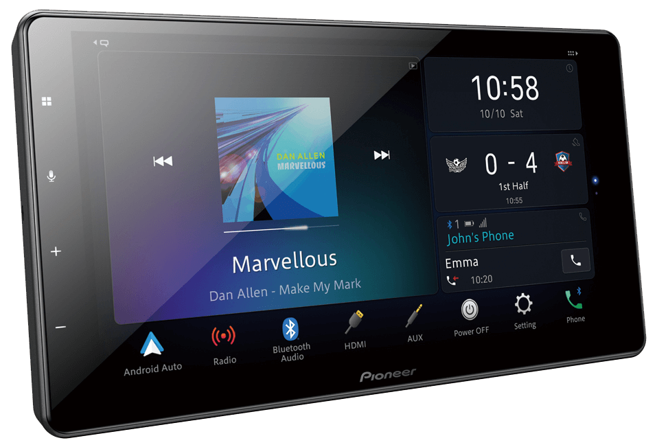 Pioneer DMH-ZS9350BT 9" Carplay/AndroidAuto Radio