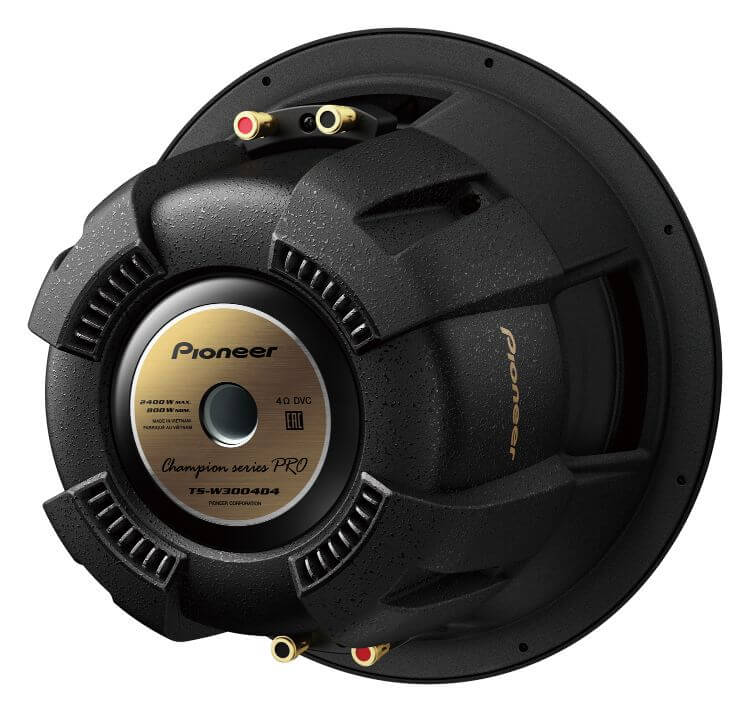 Pioneer TS-W3004D4 12" 2400W DVC Champion Series Subwoofer